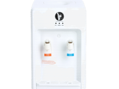 V32 asztali fehér 2 csapos vízgép